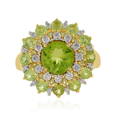 Peridot-Silberring