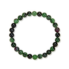 Rubin-Zoisit-Armband