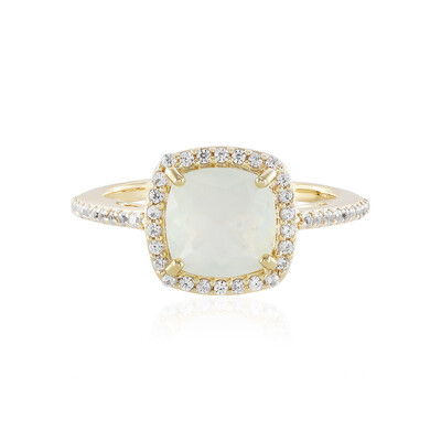 Paraiba-Opal-Silberring