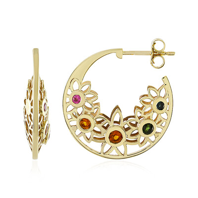Turmalin-Goldohrringe (Ornaments by de Melo)