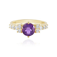 Marokkanischer Amethyst-Silberring
