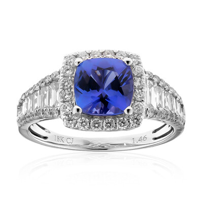 AAA-Tansanit-Goldring (CIRARI)