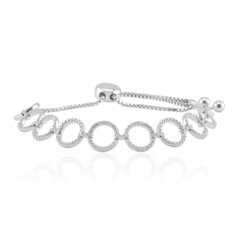 I3 (I) Diamant-Silberarmband