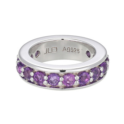 Sambia-Amethyst-Silberanhänger (MONOSONO COLLECTION)