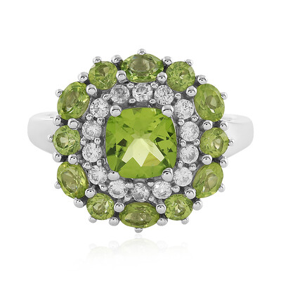 Peridot-Silberring
