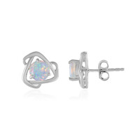 Welo-Opal-Silberohrringe