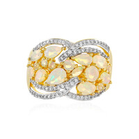 Welo-Opal-Silberring