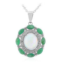 Welo-Opal-Silberhalskette