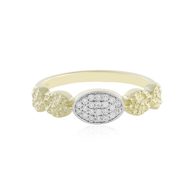Lupenreiner (F) Brillant-Goldring (LUCENT DIAMONDS)
