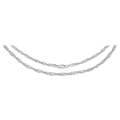 Silberhalskette - 7,08 g - 45 cm