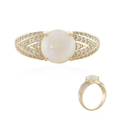 Australischer Opal-Goldring (Adela Gold)