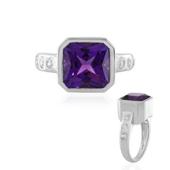 Sibirischer Amethyst-Silberring