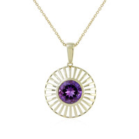 Uruguay-Amethyst-Goldhalskette (Ornaments by de Melo)