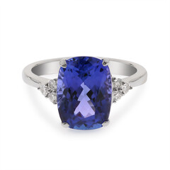 AAA-Tansanit-Goldring (CIRARI)