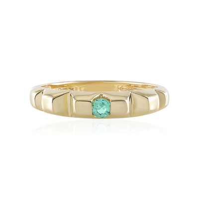 Russischer Smaragd-Goldring (de Melo)