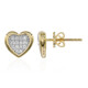 SI1 (G) Brillant-Goldohrringe (Annette)