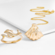 SI2 (H) Brillant-Goldhalskette (Smithsonian)