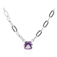 Amethyst-Silberhalscollier