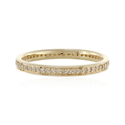 I1 Schokoladen-Brillant-Goldring