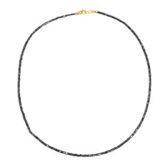 Blauer Diamant-Goldhalskette