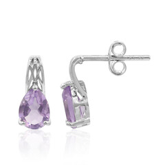 Amethyst-Silberohrringe