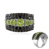 Peridot-Silberring