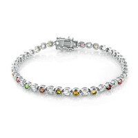 Turmalin-Silberarmband