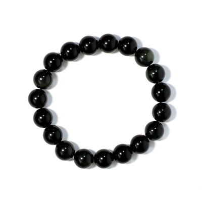 Obsidian-Armband