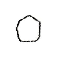 Schwarzer Spinell-Armband