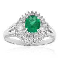 AAA-Sambia-Smaragd-Platinring (CIRARI)