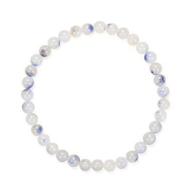 Blauer Quarz-Armband
