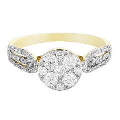 SI1 (G) Diamant-Goldring