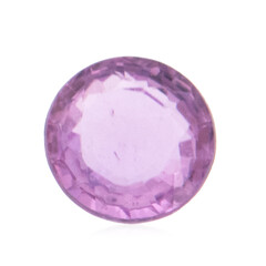 Nicht erhitzter Purpurfarbener Ceylon-Saphir 0,07 ct