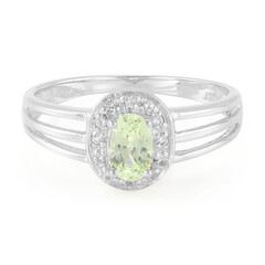 Chrysoberyll-Silberring