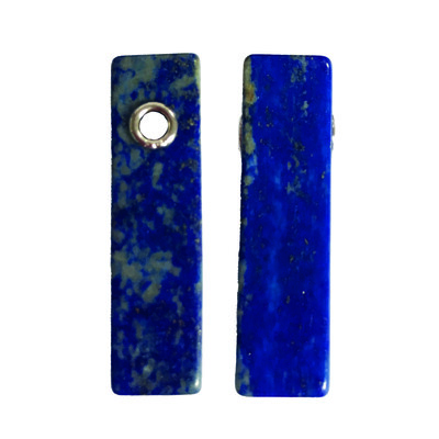 Lapislazuli-Silberanhänger (MONOSONO COLLECTION)