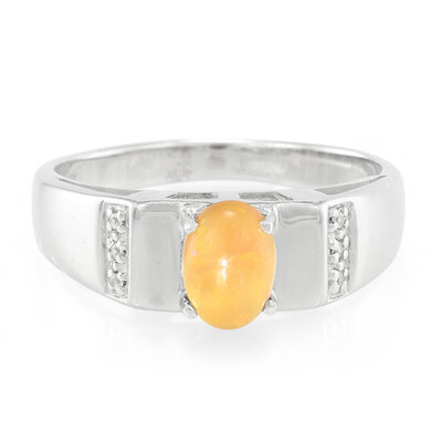 Java-Opal-Silberring