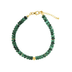 Malachit-Silberarmband