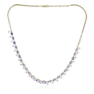 AAA-Tansanit-Goldcollier (CIRARI)