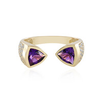 Sibirischer Amethyst-Goldring (de Melo)