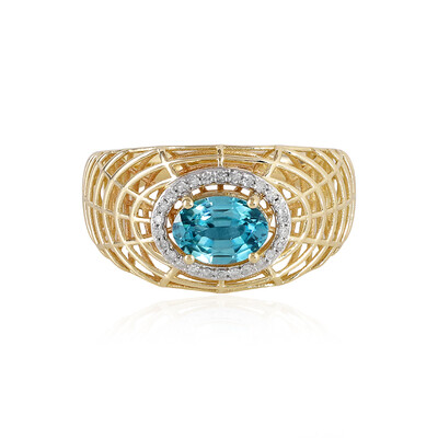 Ratanakiri-Zirkon-Goldring (Ornaments by de Melo)
