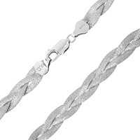 Design-Silbercollier - 15 g - 45 cm