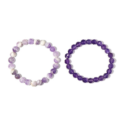 Amethyst-Armbänder