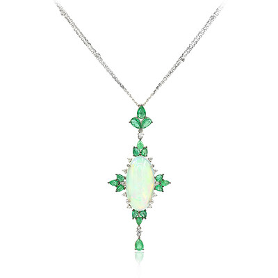 AAA-Welo-Opal-Goldhalskette (CIRARI)