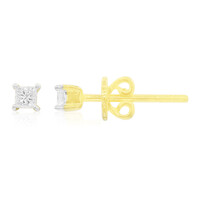 SI1 (G) Diamant-Goldohrringe