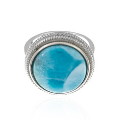 Larimar-Silberring
