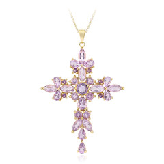 Amethyst-Silberhalskette