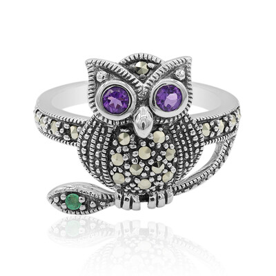 Amethyst-Silberring