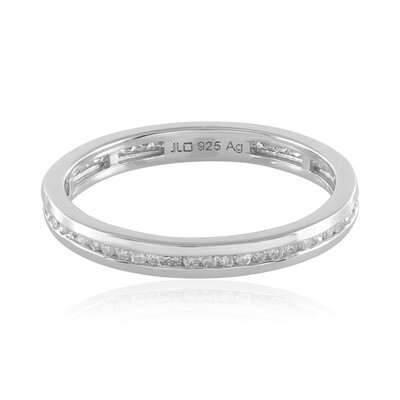 I2 (I) Diamant-Silberring