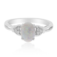 Australischer Opal-Goldring