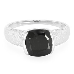 Onyx-Silberring